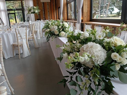 Bunny Hill wedding flowers
