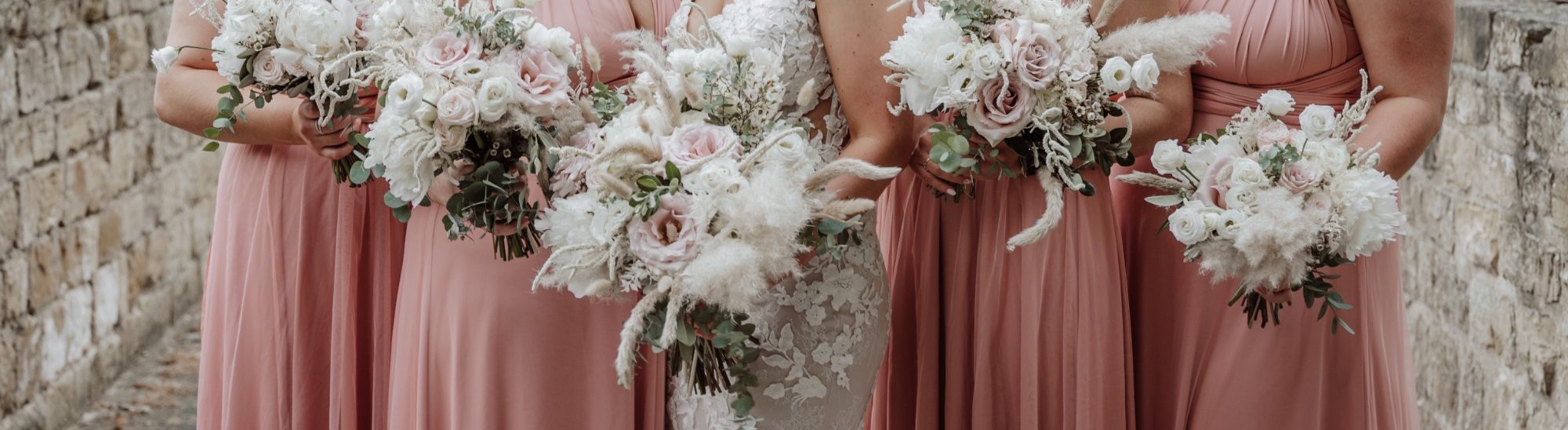 Priory Cottages wedding flowers