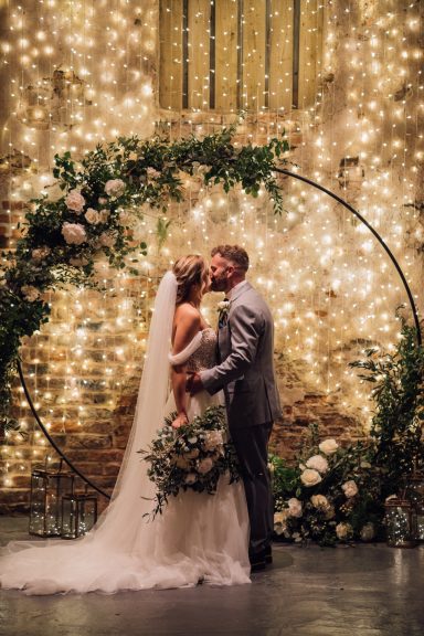 Wedding floral installation |The Normans