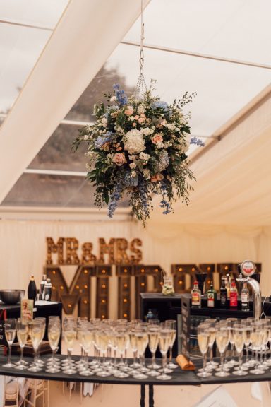 Floral installation