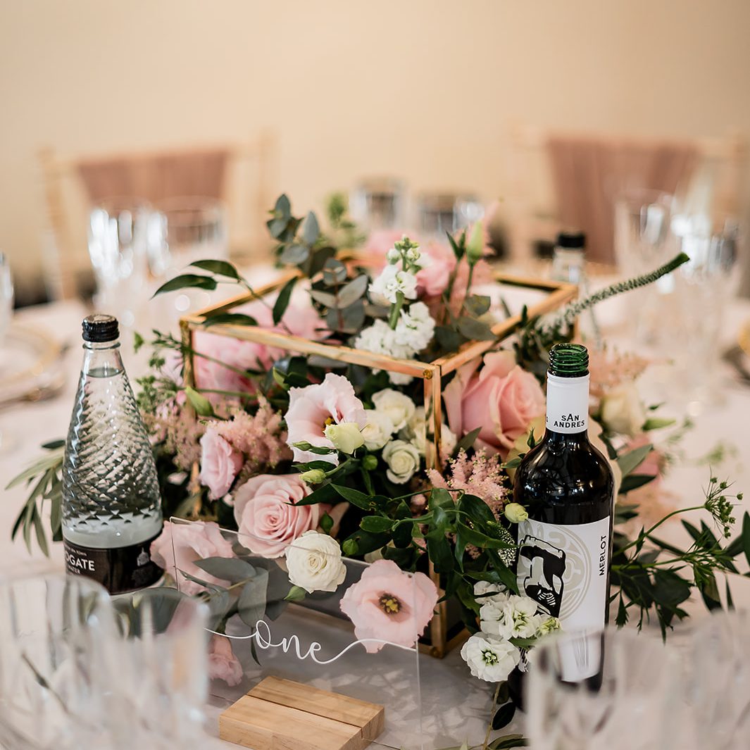 Priory Cottages wedding flowers